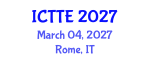 International Conference on Traffic and Transportation Engineering (ICTTE) March 04, 2027 - Rome, Italy International Conference on Traffic and Transportation Engineering (ICTTE) March 04, 2027 - Rome, Italy