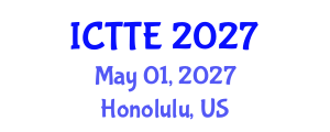 International Conference on Traffic and Transportation Engineering (ICTTE) May 01, 2027 - Honolulu, United States International Conference on Traffic and Transportation Engineering (ICTTE) May 01, 2027 - Honolulu, United States