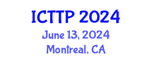 International Conference on Traffic and Transportation Psychology (ICTTP) June 13, 2024 - Montreal, Canada