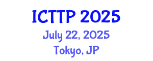 International Conference on Traffic and Transportation Psychology (ICTTP) July 22, 2025 - Tokyo, Japan