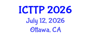 International Conference on Traffic and Transportation Psychology (ICTTP) July 12, 2026 - Ottawa, Canada