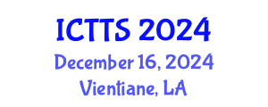 International Conference on Traffic and Transportation Simulation (ICTTS) December 16, 2024 - Vientiane, Laos