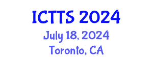 International Conference on Traffic and Transportation Simulation (ICTTS) July 18, 2024 - Toronto, Canada