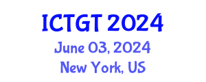 International Conference on Traffic Guidance and Transportation (ICTGT) June 03, 2024 - New York, United States