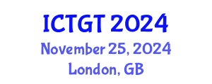 International Conference on Traffic Guidance and Transportation (ICTGT) November 25, 2024 - London, United Kingdom