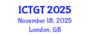 International Conference on Traffic Guidance and Transportation (ICTGT) November 18, 2025 - London, United Kingdom