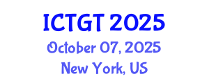 International Conference on Traffic Guidance and Transportation (ICTGT) October 07, 2025 - New York, United States
