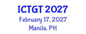 International Conference on Traffic Guidance and Transportation (ICTGT) February 17, 2027 - Manila, Philippines International Conference on Traffic Guidance and Transportation (ICTGT) February 17, 2027 - Manila, Philippines