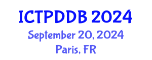 International Conference on Traffic Psychology and Driver Behavior (ICTPDDB) September 20, 2024 - Paris, France