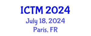 International Conference on Translational Medicine (ICTM) July 18, 2024 - Paris, France