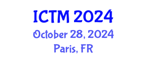 International Conference on Translational Medicine (ICTM) October 28, 2024 - Paris, France