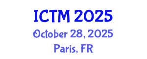 International Conference on Translational Medicine (ICTM) October 28, 2025 - Paris, France