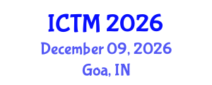 International Conference on Translational Medicine (ICTM) December 09, 2026 - Goa, India International Conference on Translational Medicine (ICTM) December 09, 2026 - Goa, India