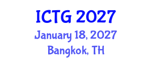 International Conference on Transport Geography (ICTG) January 18, 2027 - Bangkok, Thailand International Conference on Transport Geography (ICTG) January 18, 2027 - Bangkok, Thailand