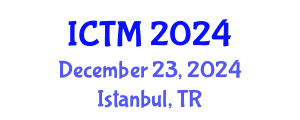 International Conference on Transport Management (ICTM) December 23, 2024 - Istanbul, Turkey