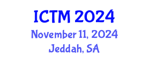 International Conference on Transport Management (ICTM) November 11, 2024 - Jeddah, Saudi Arabia