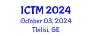 International Conference on Transport Management (ICTM) October 03, 2024 - Tbilisi, Georgia