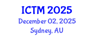International Conference on Transport Management (ICTM) December 02, 2025 - Sydney, Australia