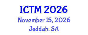 International Conference on Transport Management (ICTM) November 15, 2026 - Jeddah, Saudi Arabia