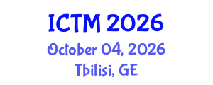 International Conference on Transport Management (ICTM) October 04, 2026 - Tbilisi, Georgia