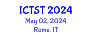 International Conference on Transport Science and Technology (ICTST) May 02, 2024 - Rome, Italy