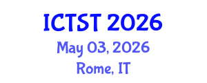 International Conference on Transport Science and Technology (ICTST) May 03, 2026 - Rome, Italy