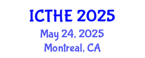 International Conference on Transportation and Highway Engineering (ICTHE) May 24, 2025 - Montreal, Canada