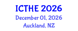 International Conference on Transportation and Highway Engineering (ICTHE) December 01, 2026 - Auckland, New Zealand International Conference on Transportation and Highway Engineering (ICTHE) December 01, 2026 - Auckland, New Zealand