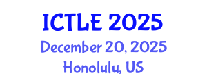 International Conference on Transportation and Logistics Engineering (ICTLE) December 20, 2025 - Honolulu, United States