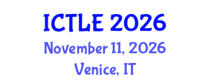 International Conference on Transportation and Logistics Engineering (ICTLE) November 11, 2026 - Venice, Italy