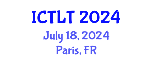 International Conference on Transportation and Logistics Technology (ICTLT) July 18, 2024 - Paris, France