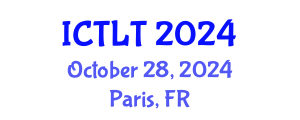 International Conference on Transportation and Logistics Technology (ICTLT) October 28, 2024 - Paris, France