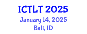 International Conference on Transportation and Logistics Technology (ICTLT) January 14, 2025 - Bali, Indonesia