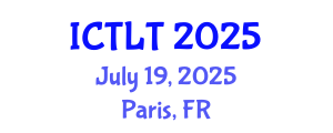 International Conference on Transportation and Logistics Technology (ICTLT) July 19, 2025 - Paris, France