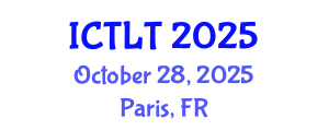 International Conference on Transportation and Logistics Technology (ICTLT) October 28, 2025 - Paris, France