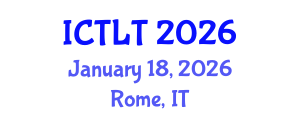 International Conference on Transportation and Logistics Technology (ICTLT) January 18, 2026 - Rome, Italy