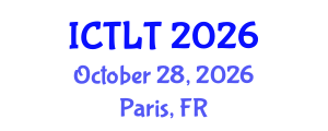 International Conference on Transportation and Logistics Technology (ICTLT) October 28, 2026 - Paris, France