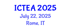 International Conference on Transportation Engineering and Analysis (ICTEA) July 22, 2025 - Rome, Italy