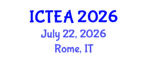 International Conference on Transportation Engineering and Analysis (ICTEA) July 22, 2026 - Rome, Italy