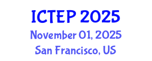 International Conference on Transportation Engineering and Planning (ICTEP) November 01, 2025 - San Francisco, United States