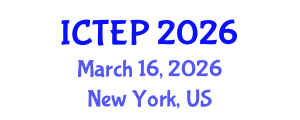 International Conference on Transportation Engineering and Planning (ICTEP) March 16, 2026 - New York, United States International Conference on Transportation Engineering and Planning (ICTEP) March 16, 2026 - New York, United States
