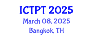 International Conference on Transportation Planning and Technology (ICTPT) March 08, 2025 - Bangkok, Thailand