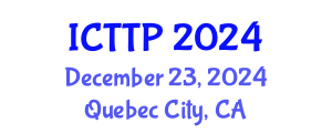 International Conference on Trauma: Theory and Practice (ICTTP) December 23, 2024 - Quebec City, Canada