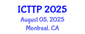 International Conference on Trauma: Theory and Practice (ICTTP) August 05, 2025 - Montreal, Canada