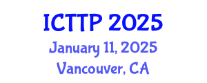 International Conference on Trauma: Theory and Practice (ICTTP) January 11, 2025 - Vancouver, Canada