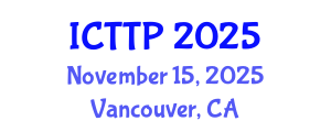 International Conference on Trauma: Theory and Practice (ICTTP) November 15, 2025 - Vancouver, Canada