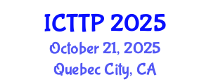 International Conference on Trauma: Theory and Practice (ICTTP) October 21, 2025 - Quebec City, Canada