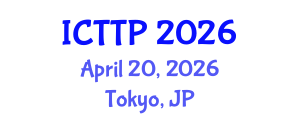 International Conference on Trauma: Theory and Practice (ICTTP) April 20, 2026 - Tokyo, Japan International Conference on Trauma: Theory and Practice (ICTTP) April 20, 2026 - Tokyo, Japan