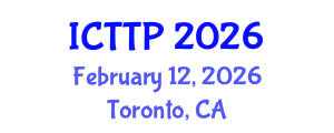 International Conference on Trauma: Theory and Practice (ICTTP) February 12, 2026 - Toronto, Canada International Conference on Trauma: Theory and Practice (ICTTP) February 12, 2026 - Toronto, Canada
