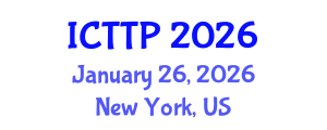 International Conference on Trauma: Theory and Practice (ICTTP) January 26, 2026 - New York, United States International Conference on Trauma: Theory and Practice (ICTTP) January 26, 2026 - New York, United States